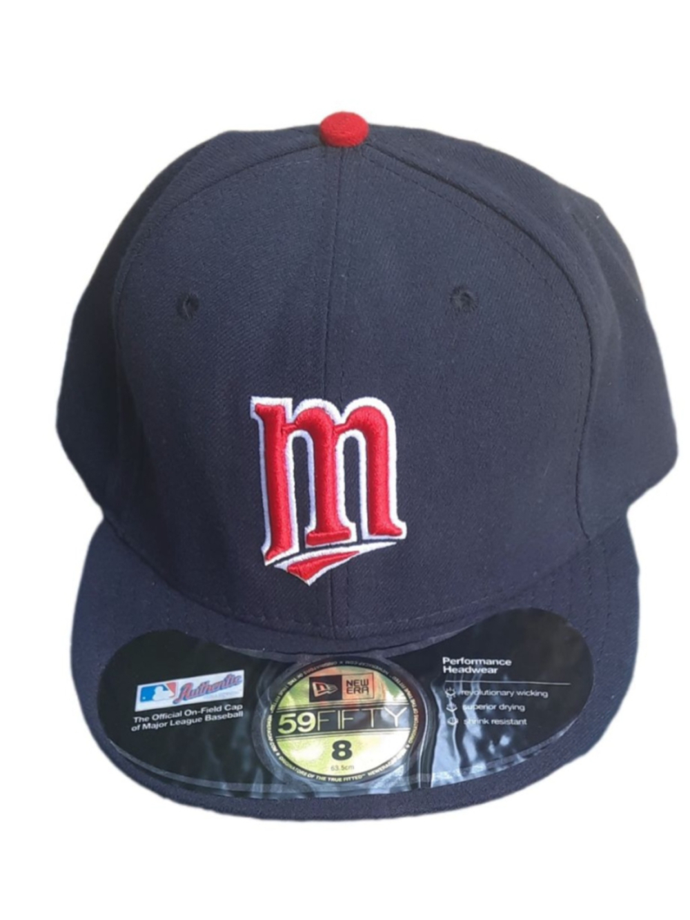 New Era Minnesota Twins 59FIFTY fitted cap size 8